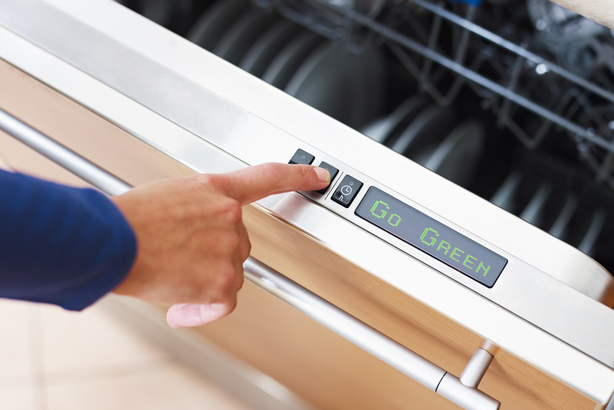 starting a bosch dishwasher